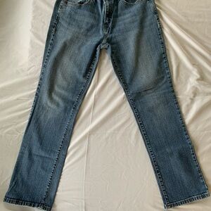 Levi's 505 Straight Blue Jeans size 12
